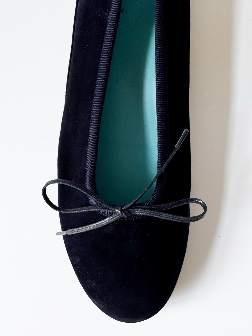 Thierry Rabotin Gem Navy Suede Ballet Flats | 41